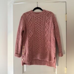 Alex Mill pink sweater size small